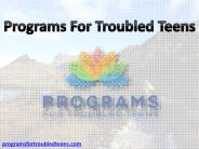 Best Troubled Youth Programs