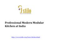 Best Modern Modular Kitchen in India