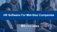 HR Software for Medium Companies