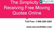 Simple Process to Receive Free Moving Quotes Online