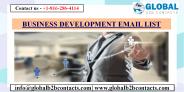 BUSINESS DEVELOPMENT EMAIL LIST