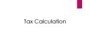 Income Tax Calculator