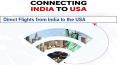 Direct flights from India to the USA ✈️ PowerPoint PPT Presentation