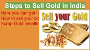 Steps to Sell Gold in India