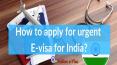 Urgent E visa India -Application Procedure PowerPoint PPT Presentation