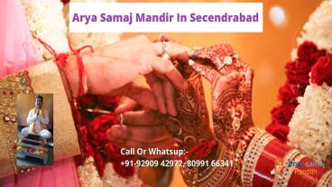 Arya Samaj Mandir In Secendrabad