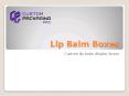 Lip Balm Boxes PowerPoint PPT Presentation