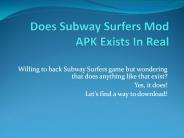 Subway Surfers Hack Version