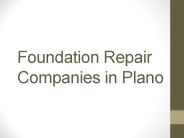 Foundation Repair Companies in Plano