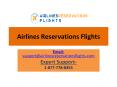 Airlines Reservations Flights