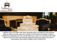 Cake Home Delivery In Kolkata