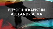 Physiotherapist in Alexandria, VA