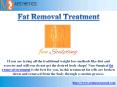 Fat Removal Treatment - Autumn Stone MD Aesthetics PowerPoint PPT Presentation