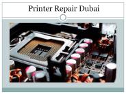 Finest Printer Repair Dubai