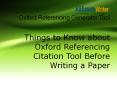 The Best Oxford Referencing Generator available at Allessaywriter.com PowerPoint PPT Presentation