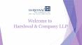 Professional Accounting Consultant Services – Harshwal & Company LLP PowerPoint PPT Presentation