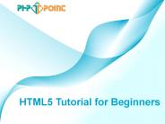 HTML5 Tutorial for Beginners