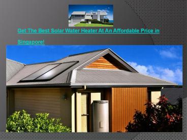 Hot water solar system