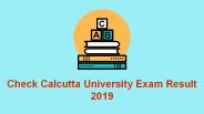 Check Calcutta University Exam Result 2019