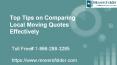 Top Tips on Comparing Local Moving Quotes Effectively PowerPoint PPT Presentation