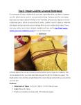 Top 5 Faux or Vegan Leather Journal Notebook PowerPoint PPT Presentation