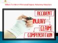 When To Hire A Personal Injury Attorney Houston PowerPoint PPT Presentation