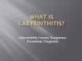 What is Labyrinthitis PowerPoint PPT Presentation
