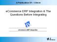 eCommerce ERP Integration & The Questions Before Integrating PowerPoint PPT Presentation