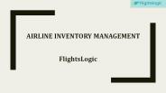 Airline Inventory Management
