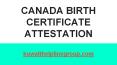 Canada Birth certificate attestation PowerPoint PPT Presentation