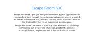 Escape Room NYC