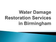 Water Damage Restoration Services in Birmingham