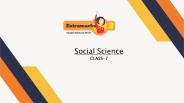Class 7 Social Science NCERT Solutions Available Here