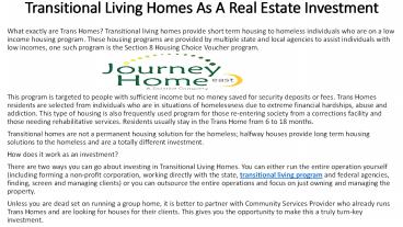 transitional living programs for young women