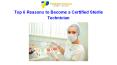 Top 6 Reasons to Become a Certified Sterile Technician PowerPoint PPT Presentation