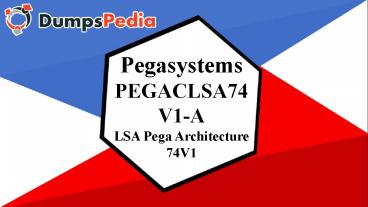 PEGACLSA74V1-A Dumps Questions