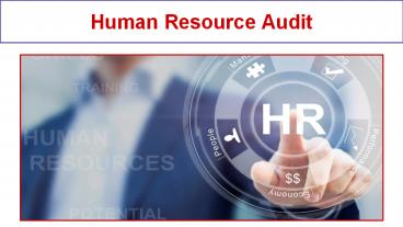 Human Resource Audit