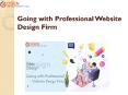 Going with Professional Website Design Firm PowerPoint PPT Presentation