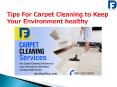 Commercial Carpet Cleaning Tips PowerPoint PPT Presentation