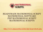 PHP Matrimonial Script