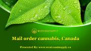 Mail order cannabis, Canada