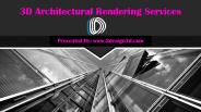 3D Architectural Rendering Services