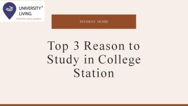 College Station for Higher Studies