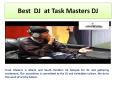 Best DJ – Miami DJ | Track Masters DJ PowerPoint PPT Presentation