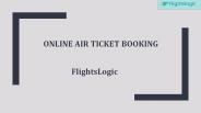 Online Air Ticket Booking