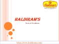 Order Sweets Online - Haldirams PowerPoint PPT Presentation