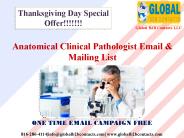 Anatomical Clinical Pathologist Email & Mailing data