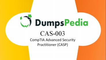 CAS-003 Exam Braindumps