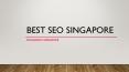 SEO Singapore | SEO Agency | SEO Company PowerPoint PPT Presentation