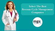 Select The Best Revenue Cycle Management  Companies
